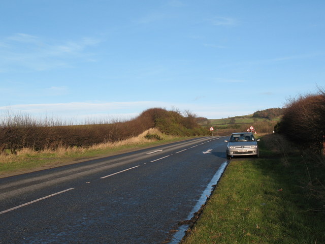 File:A684 slip road at Ellerbeck - geograph.org.uk - 323108.jpg