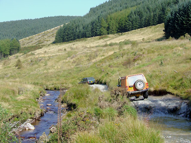 File:Afon Tywi and Maesnant ford on the drover's road near Moel Prysgau - geograph.org.uk - 1501730.jpg