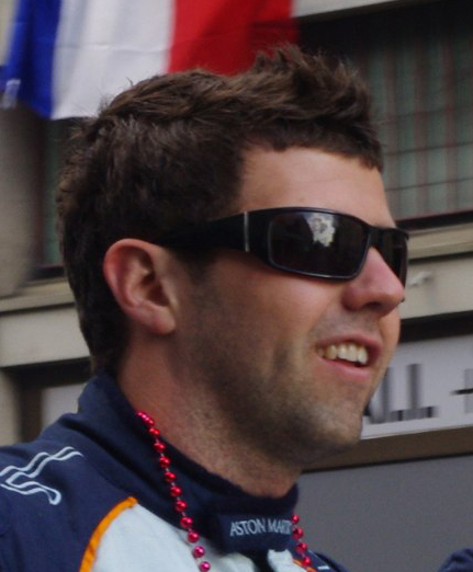 Andy Meyrick Le Mans drivers parade 2011 crop