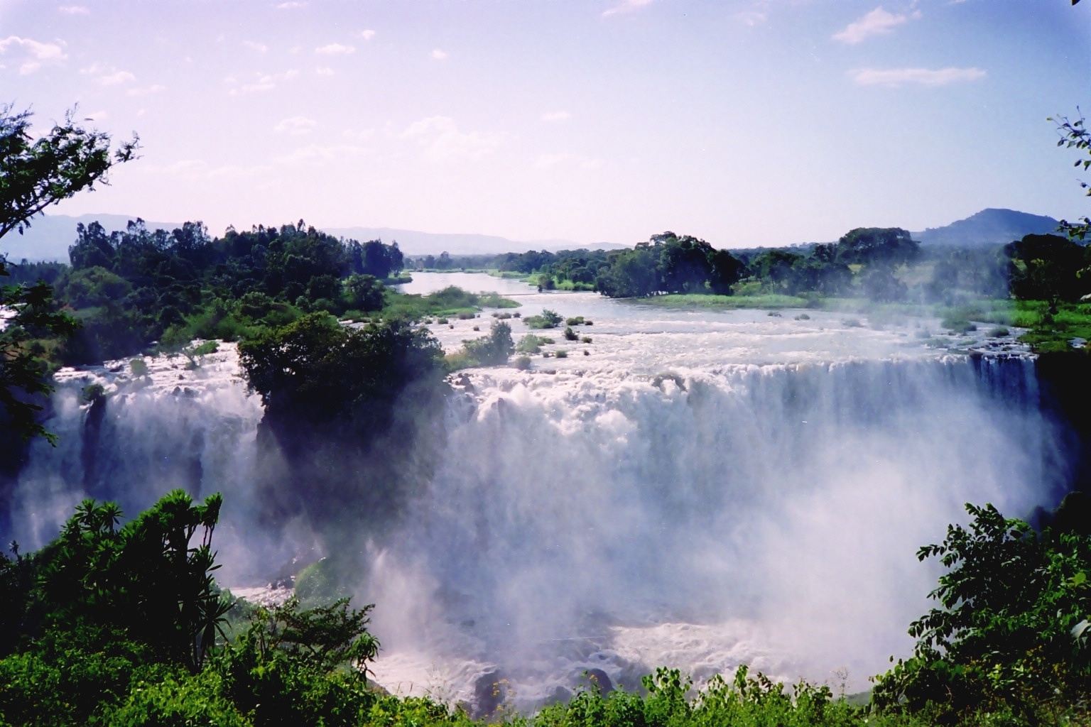 The Magnificent Blue Nile Falls in Ethiopia