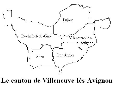 El cantó de Villeneuve-lès-Avignon