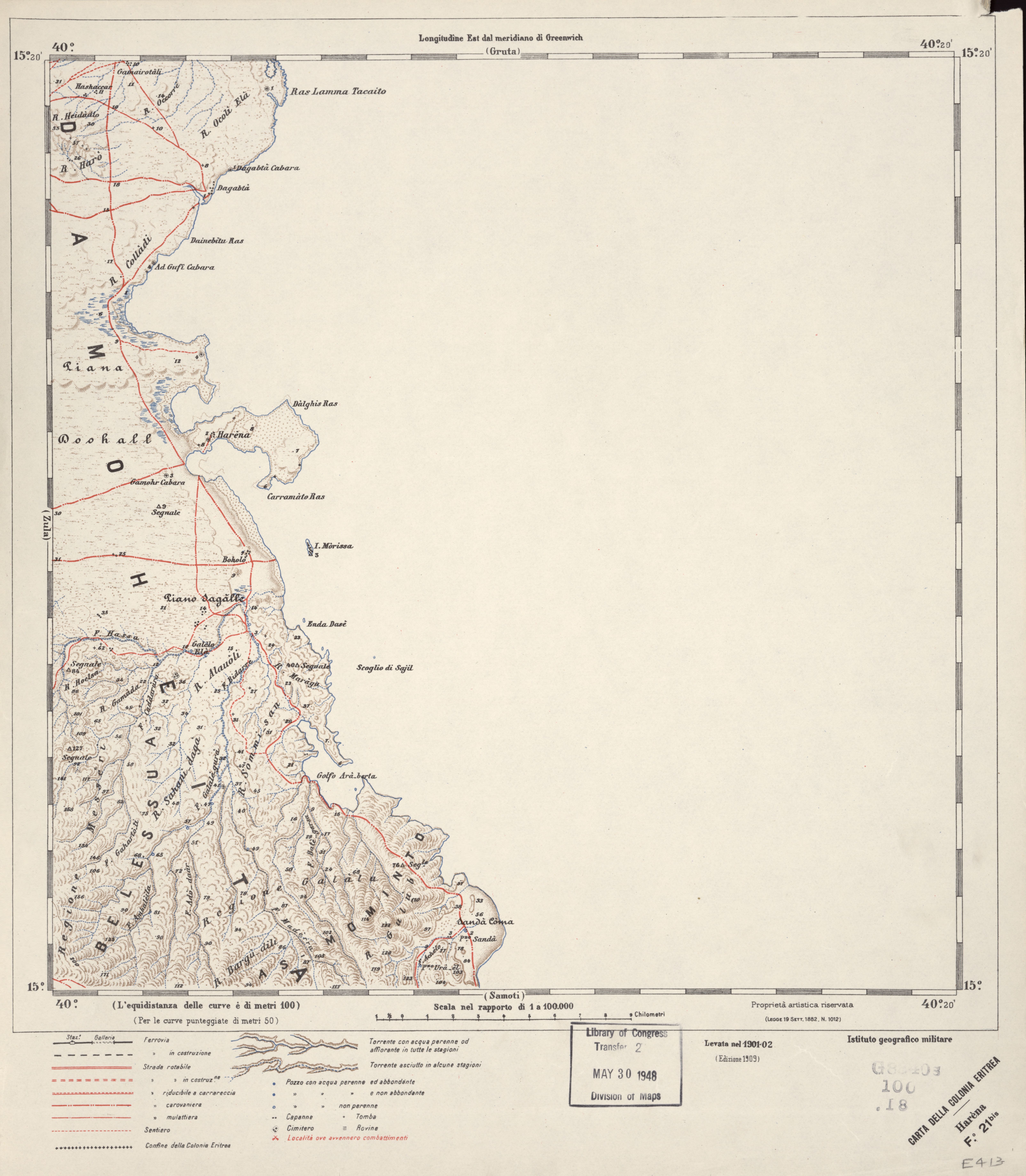 File:Carta topografica della Colonia Eritrea alla scala di 1