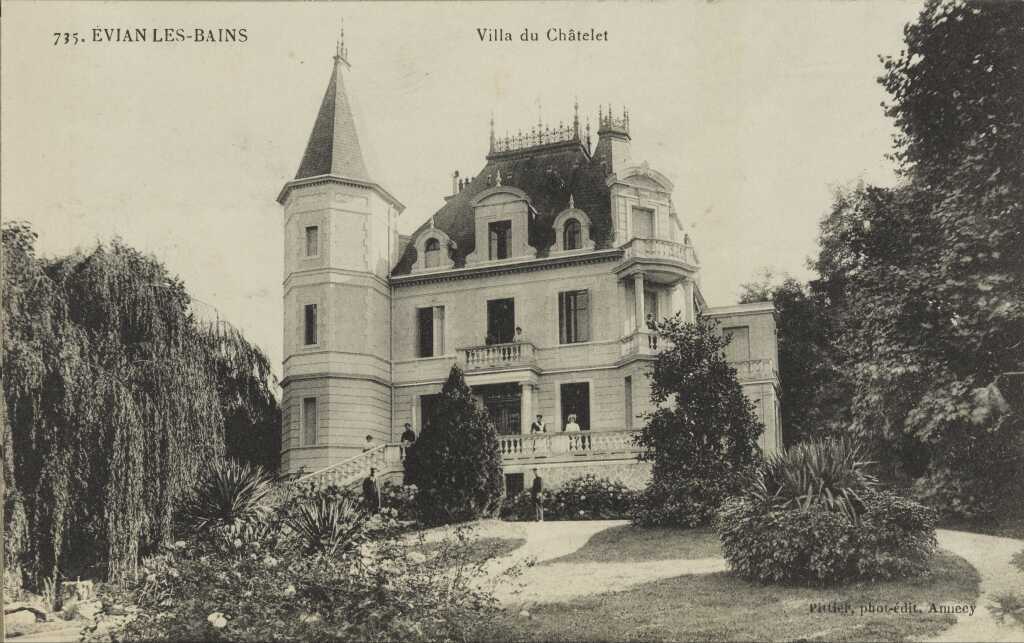 Fichier Carte Postale De La Villa Du Chatelet Vers 1910 Jpg Wikipedia