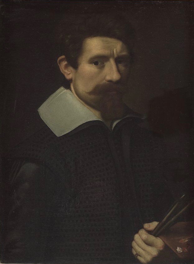 Self-portrait at the [[Uffizi Gallery]], Florence