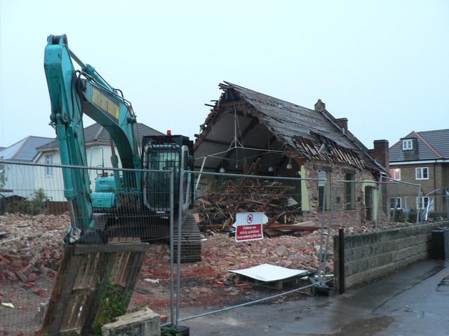 File:Ensbury Park, half the Methodist church is gone - geograph.org.uk - 871438.jpg