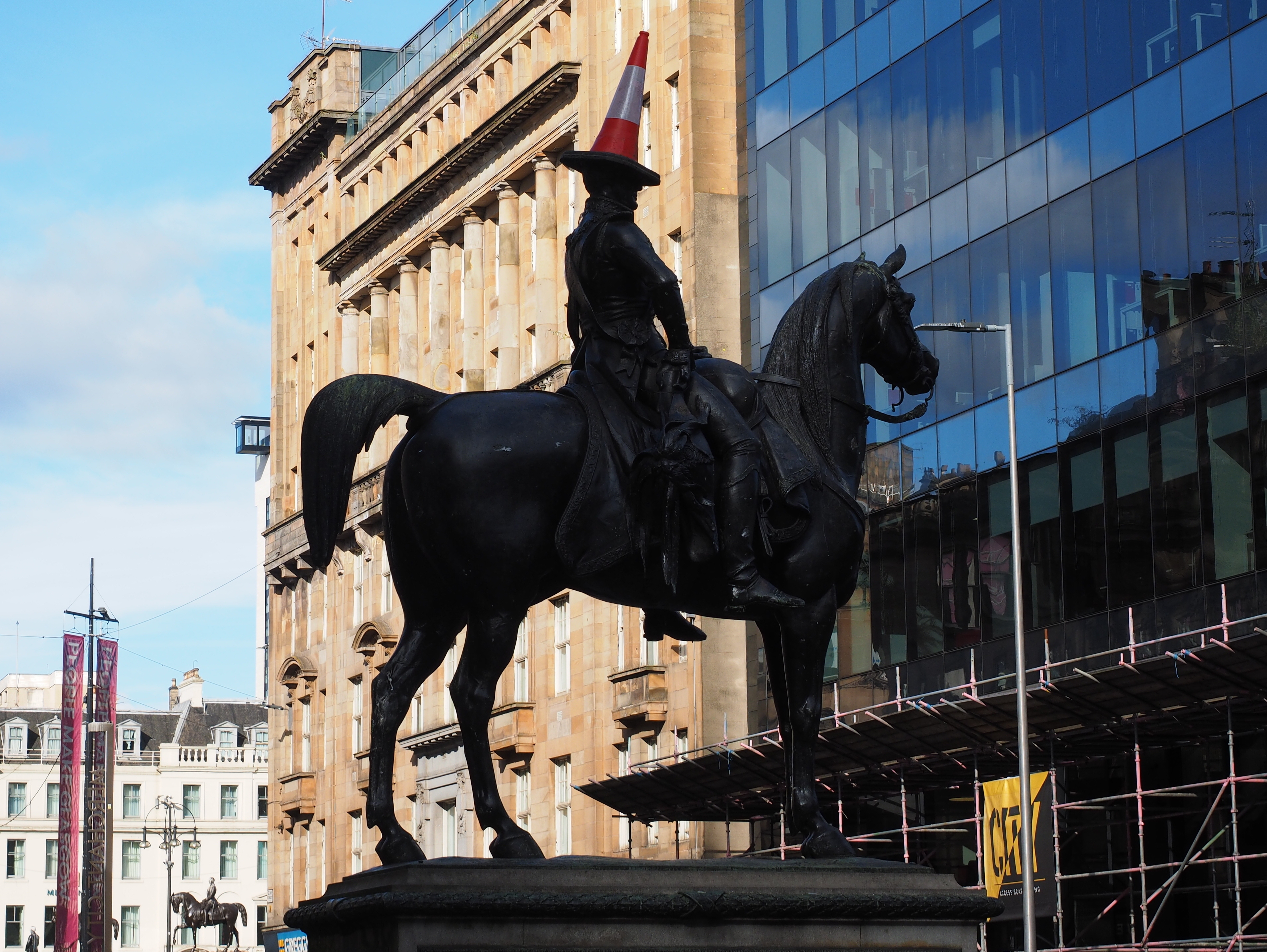 Equestrian statue of the Duke of Wellington, Glasgow - Wikipedia