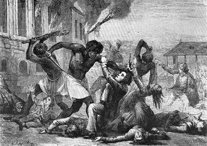 File:Haitian Revolution - Black slaves killing white slavers.jpg