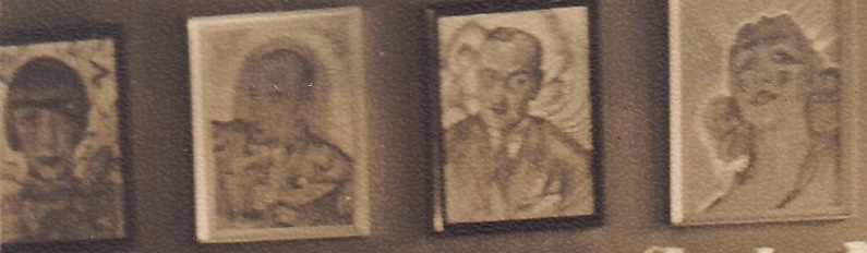 portrety 1,2,4 od lewej są nieznane