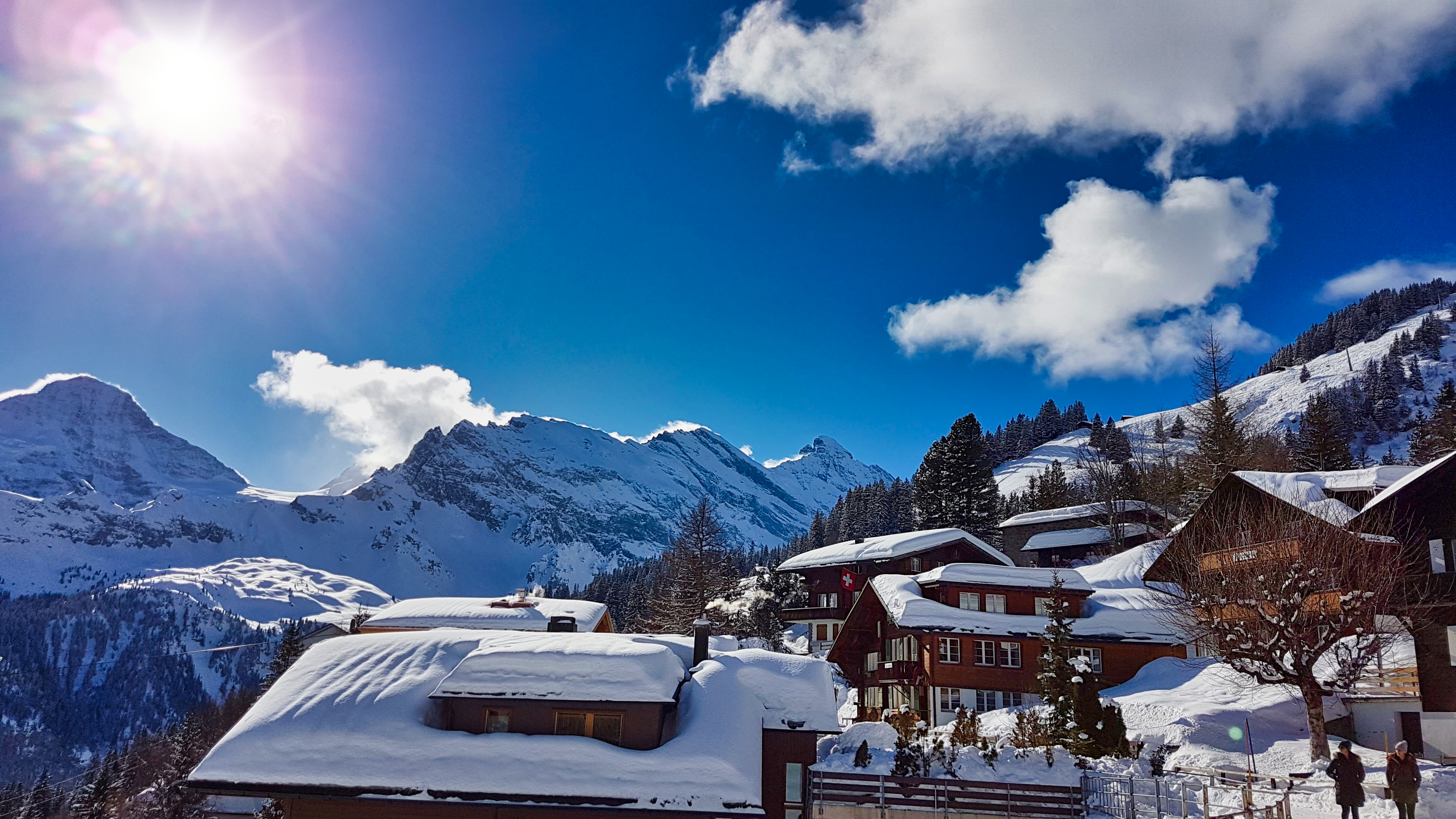 Glacier Express from Zermatt to St Moritz