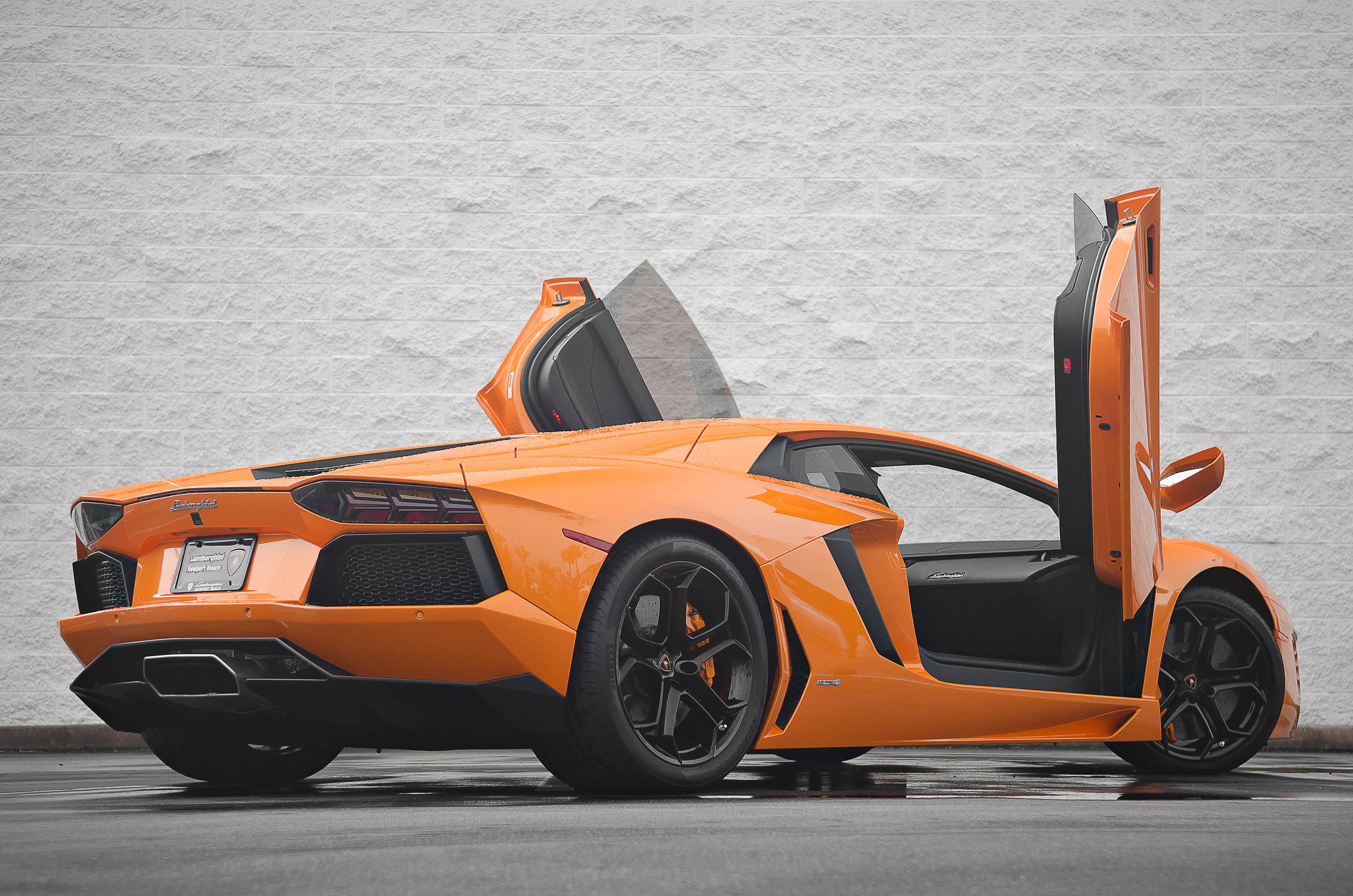 Descubrir 48+ imagen orange lamborghini