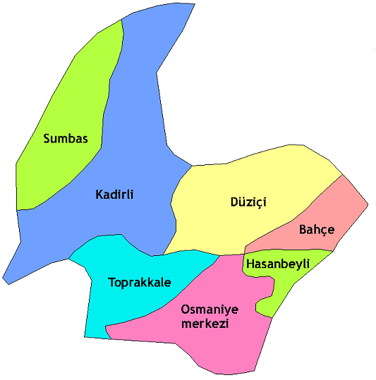 File:Osmaniye districts of Cilicia.png