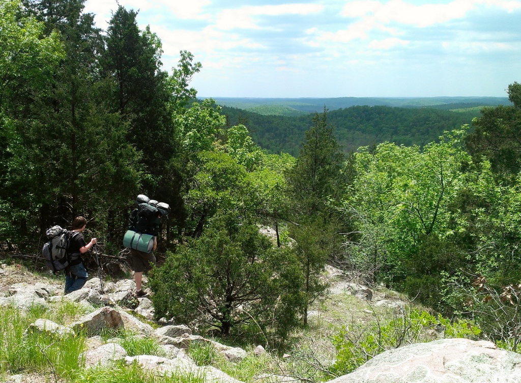 hiking in the ozarks