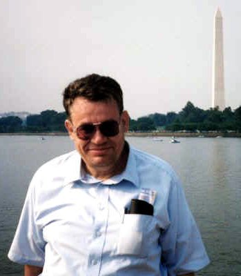 On vacation in Washington, D.C. (1990)