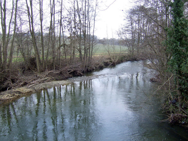 File:River Arrow at Hunton Bridge - geograph.org.uk - 639355.jpg