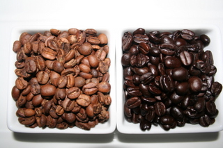 File:Roasted coffee vs over-roasted coffee.jpg - Wikimedia Commons