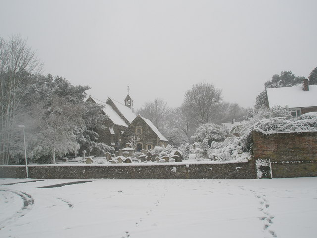 File:St Thomas Church in the snow - geograph.org.uk - 752306.jpg