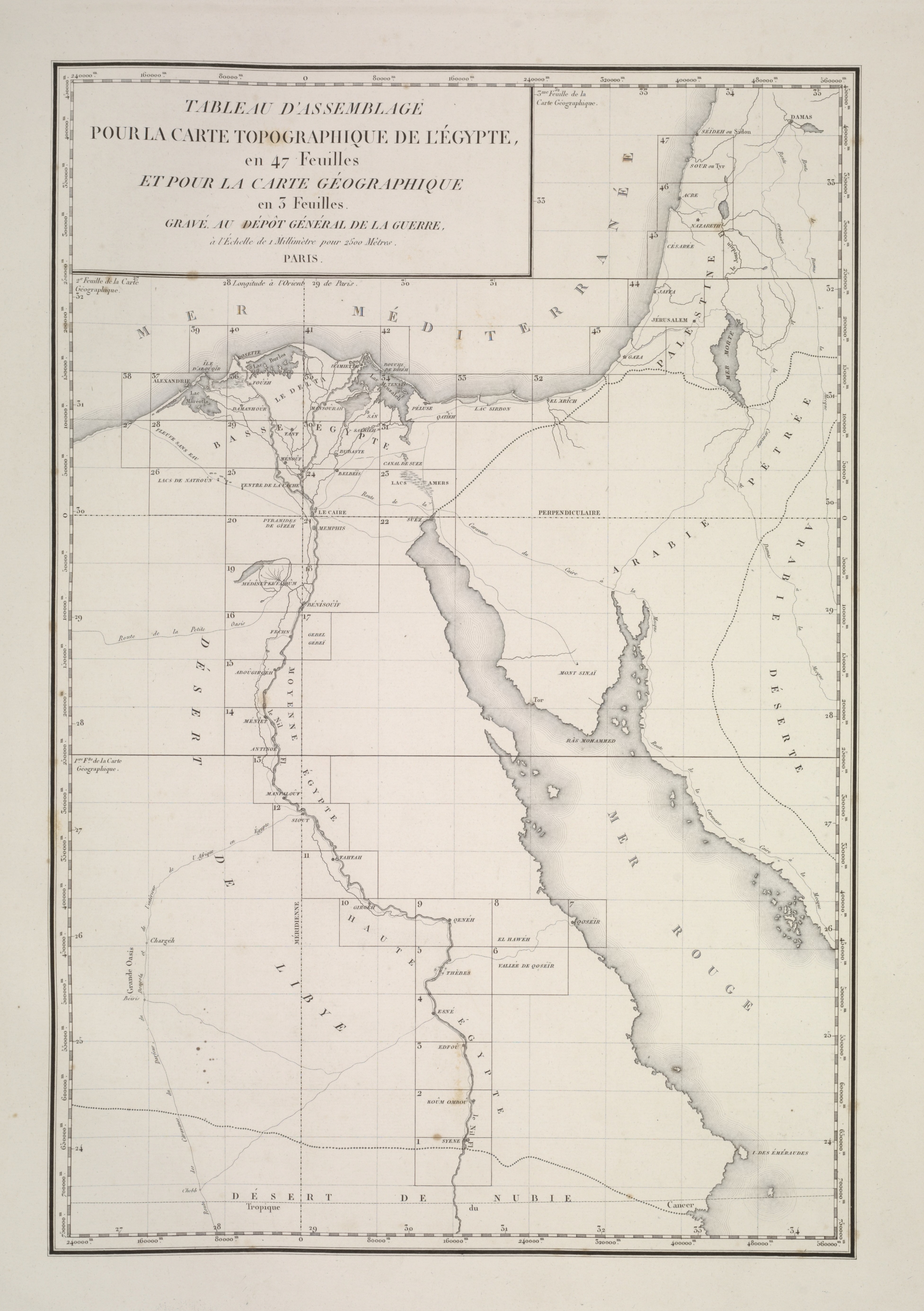 Shetland stramt Ballade File:Tableau d'assemblage pour Carte topographique de l'Égypte, en 47  feuilles et pour la