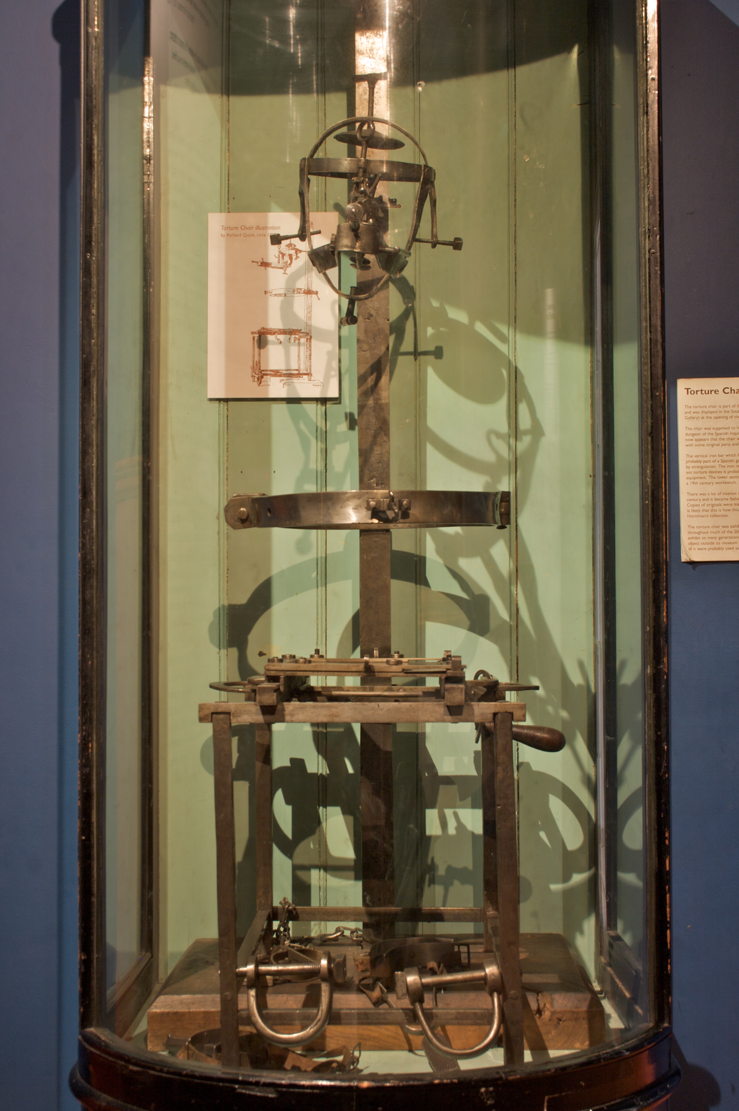 File Torture Chair In The Horniman Museum Jpg Wikimedia Commons