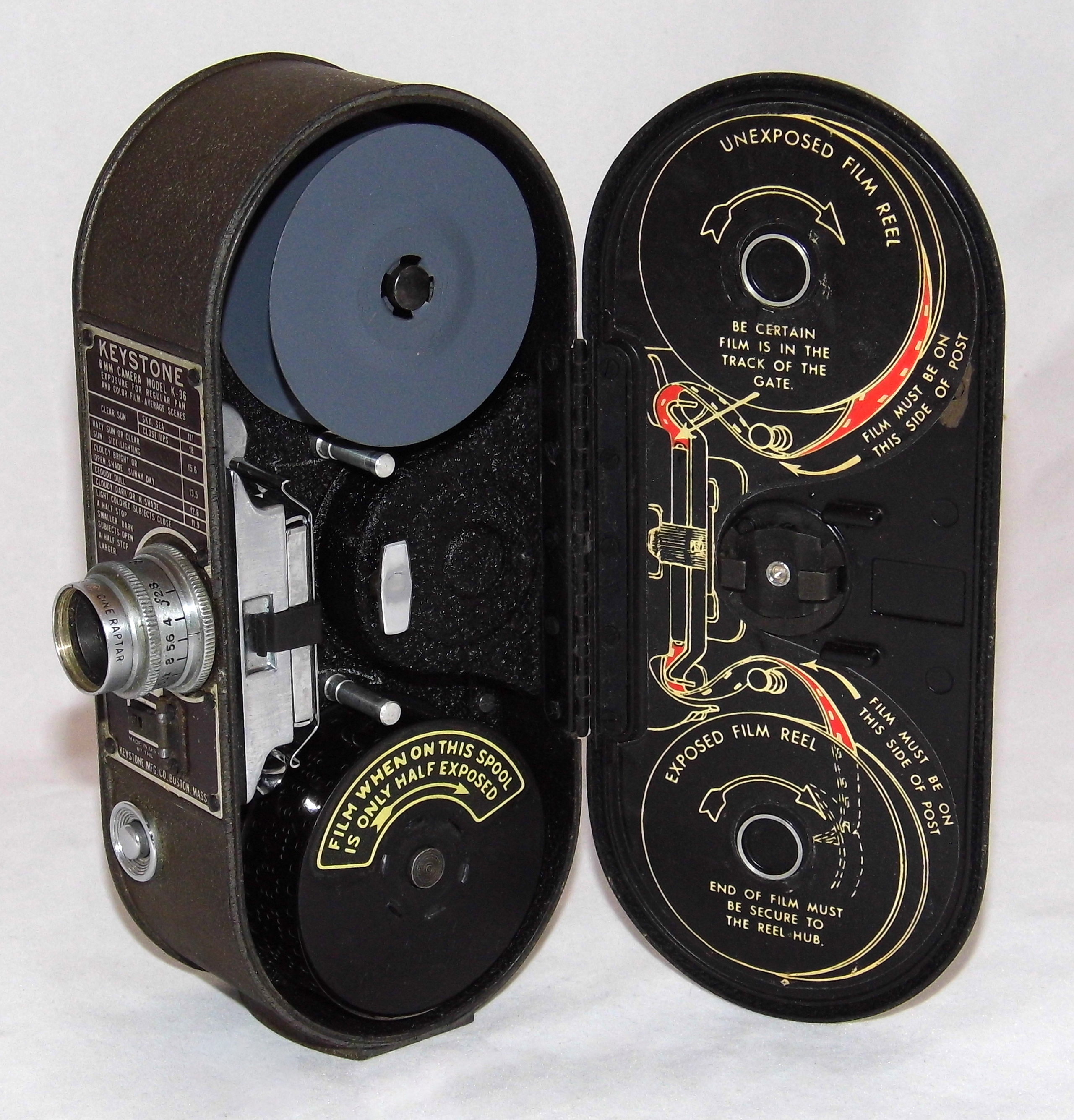 高性能 米キーストーンk36 8ミリフィルム映画用カメラ机械 