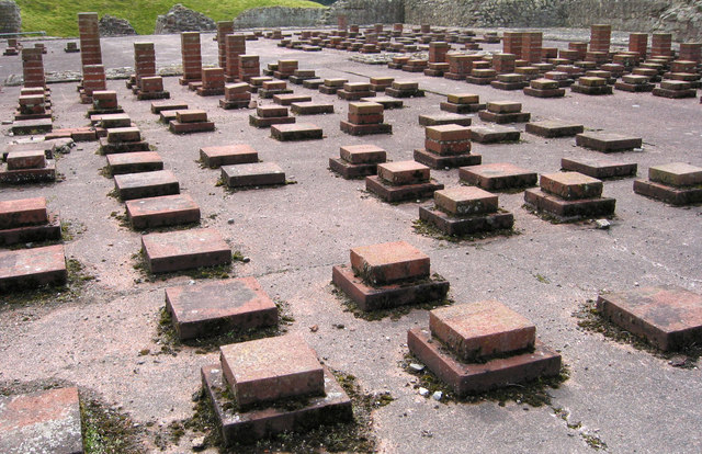 File:Viroconium Cornoviorum - Detail of Roman Hypocaust - geograph.org.uk - 744174.jpg