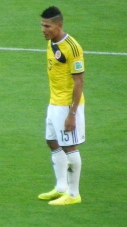 Alexander Mejía con la Selección Colombia, Brasil 2014