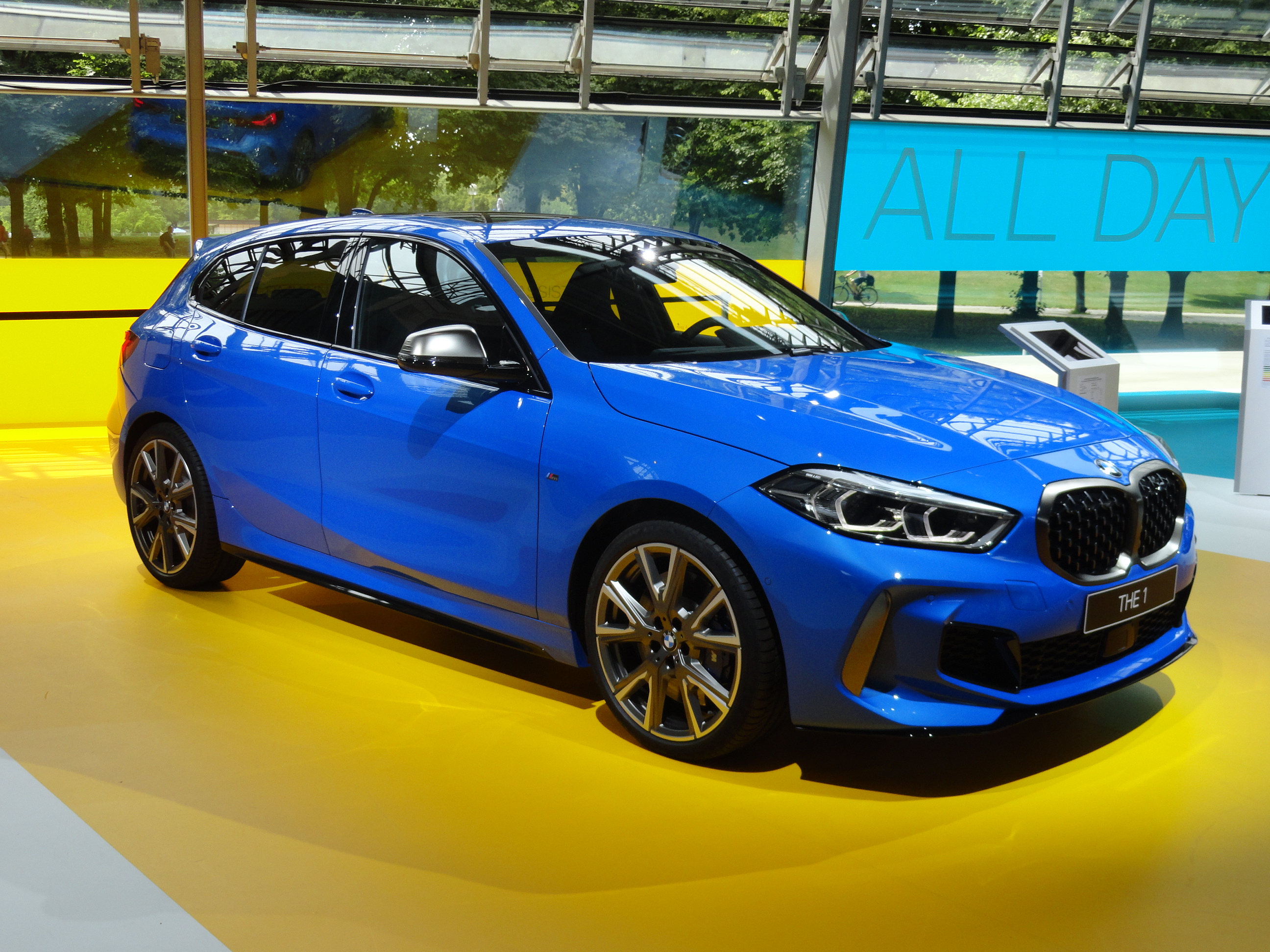 File:BMW M135i xDrive (F40) at BMW Welt - front right view.jpg