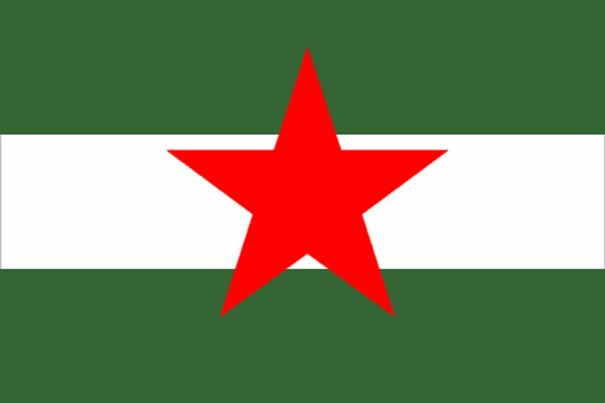 Bandera Andalucía Nacionalista 210x140cm - Don Bandera