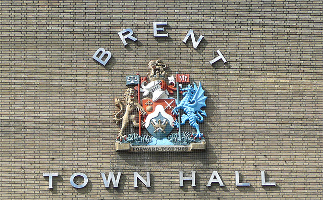 File:Brent Town Hall (detail), Wembley - geograph.org.uk - 865099.jpg