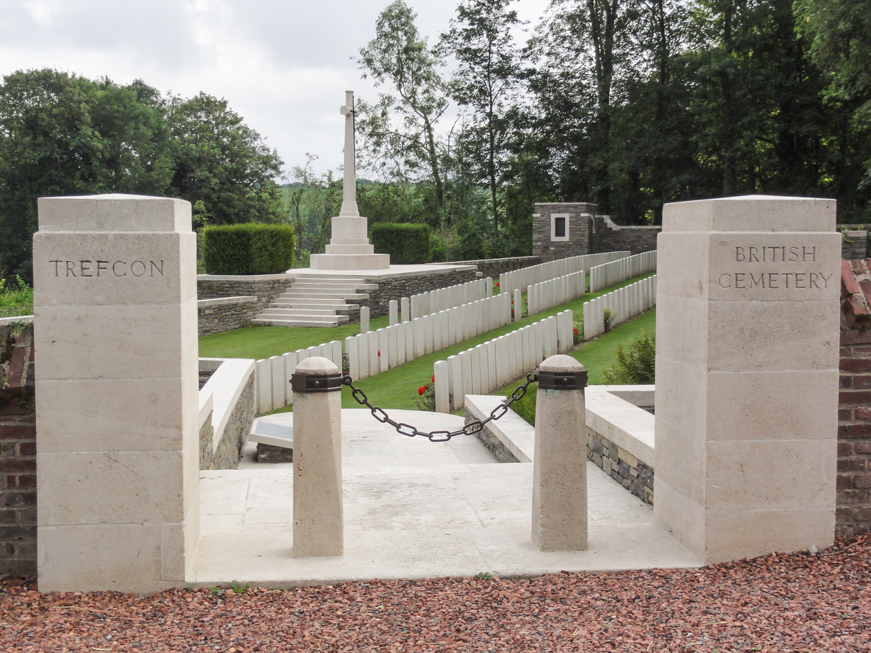 Cimetière britannique de Trefcon  France Hauts-de-France Aisne Caulaincourt 02490