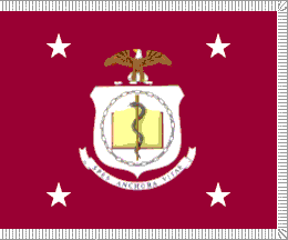 The flag of the Secretary of Health, Education, and Welfare, the predecessor to the current office.
