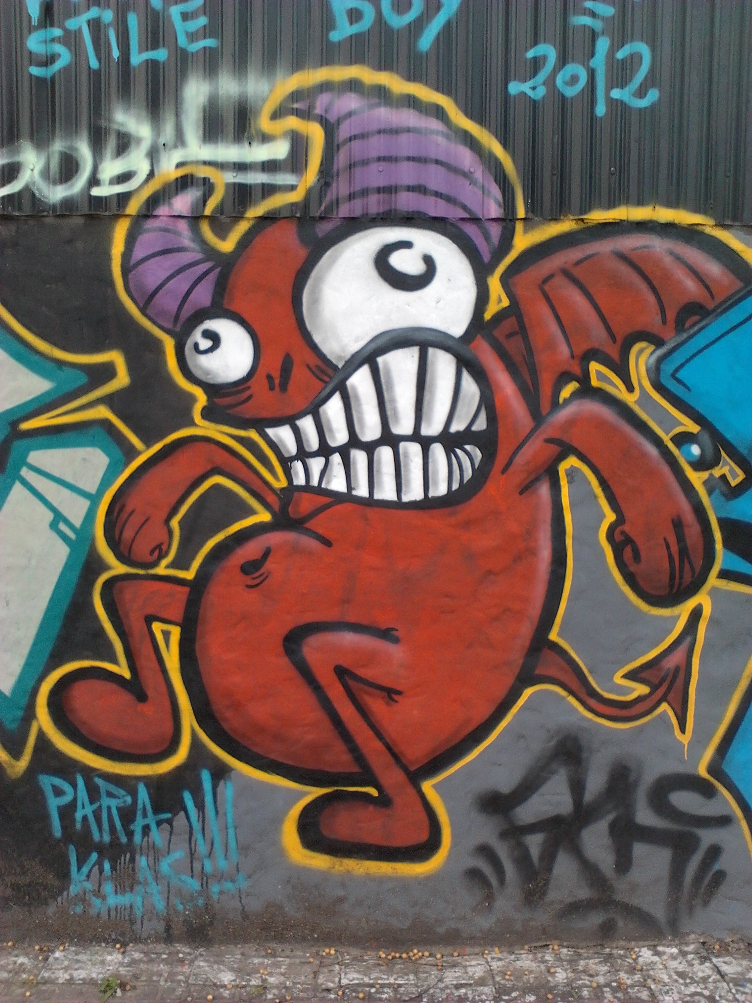 Contoh Grafiti File Grafiti diablito La Plata jpg Wikimedia Commons