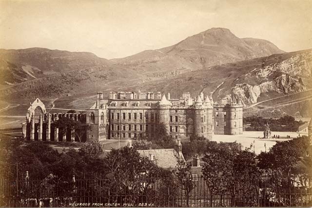 File:Holyrood from Calton Hill by James Valentine. 1878 or earlier..jpg