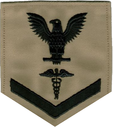 File:Hospital corpsman third class rate insignia, service charlies.png