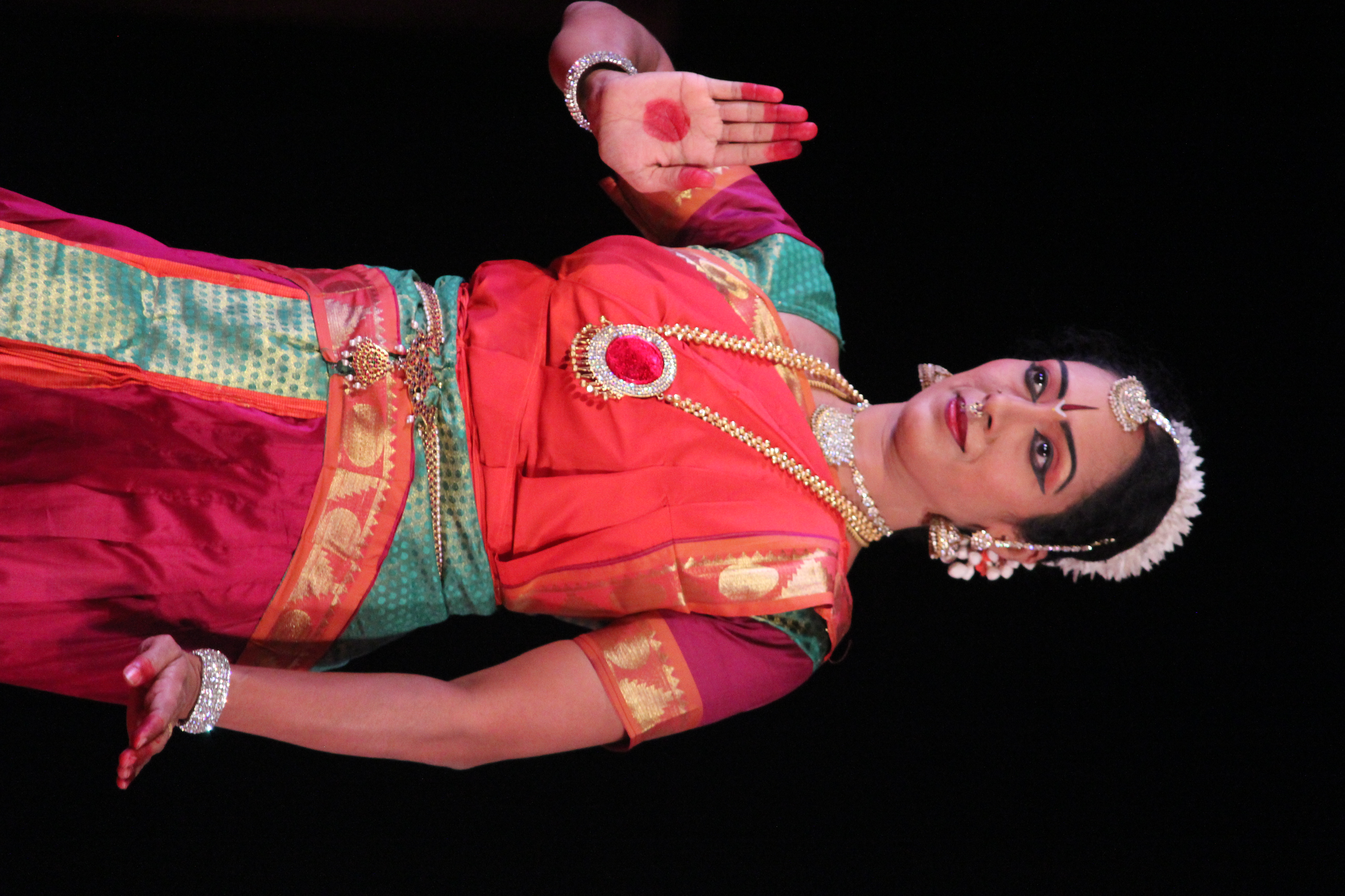 Kuchipudi dancer in Natraj posture representing Lord Shiva Stock Photo -  Alamy