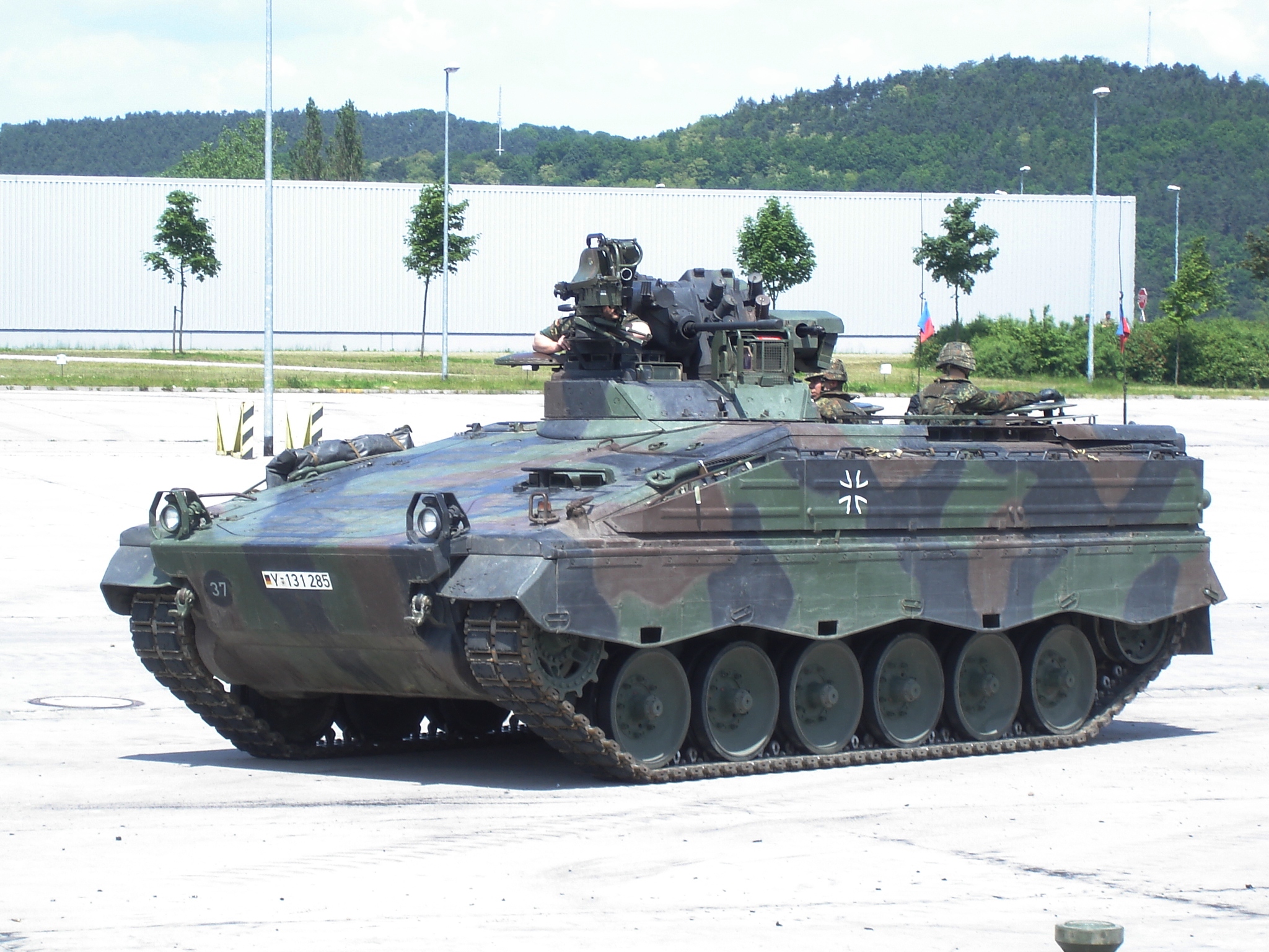 Le Marder a mis à niveau l'équipement de la Panzergrenadiertruppe