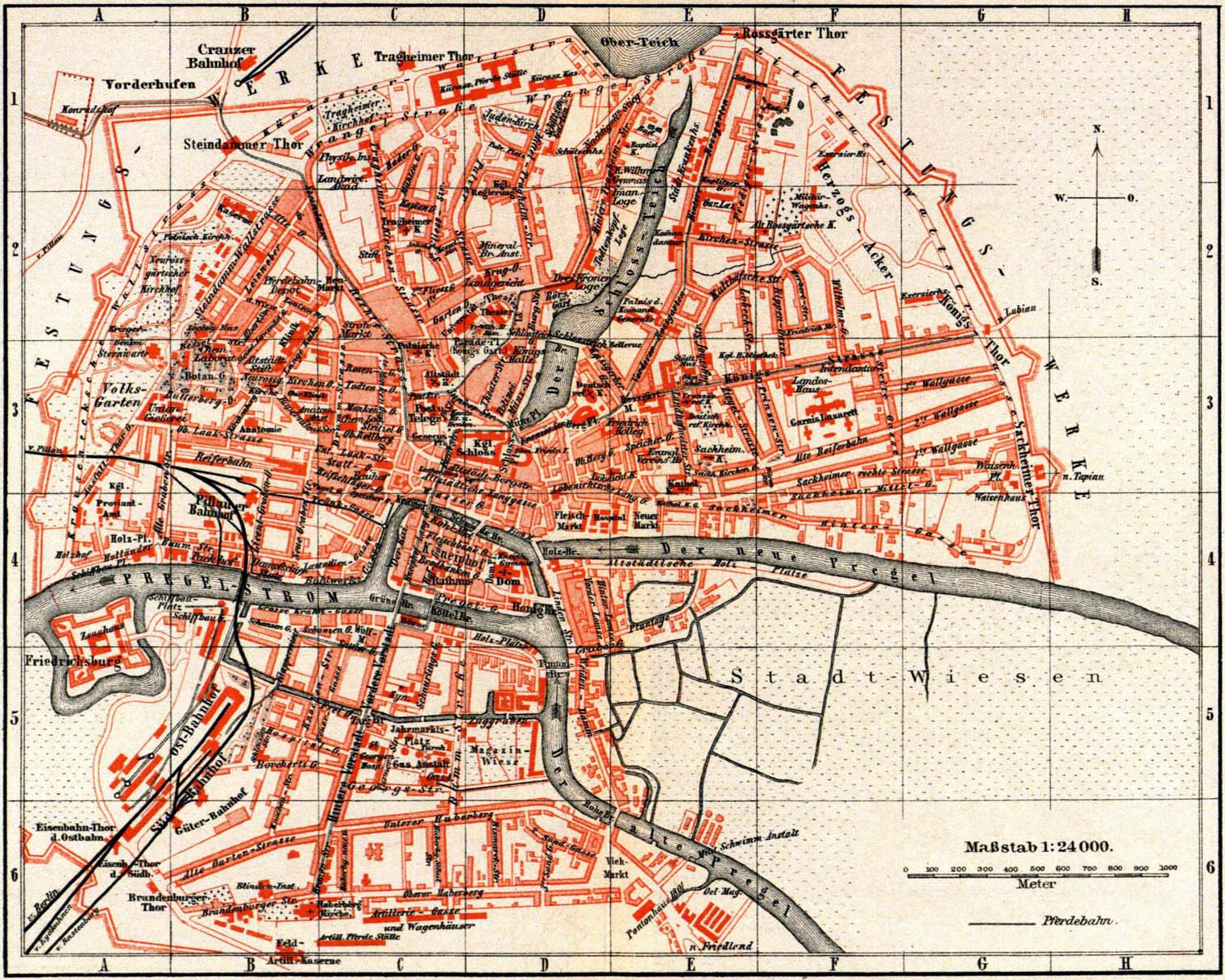 План кенигсберга 1939