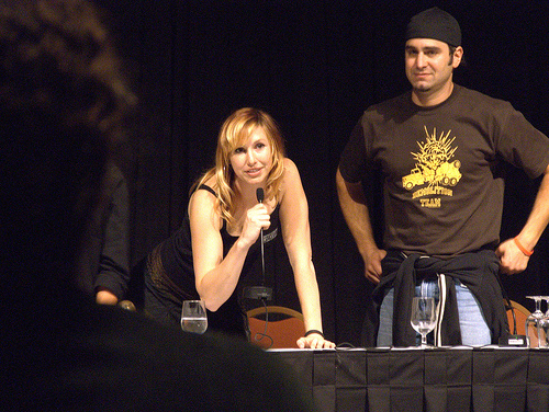 File:MythBusters- Kari Byron & Belleci.jpg