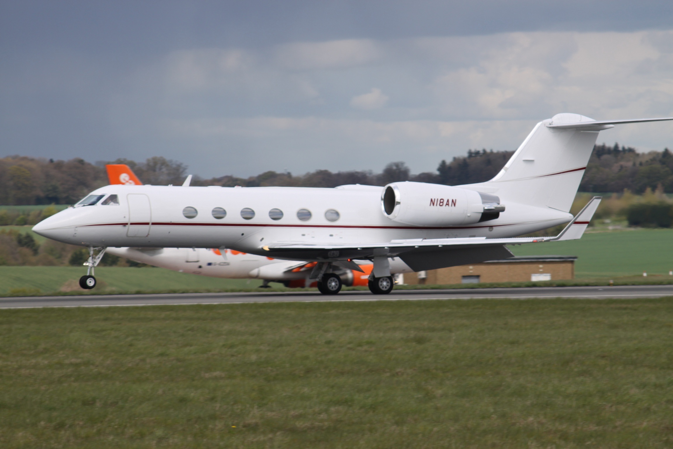 N 18. Gulfstream IV-SP.