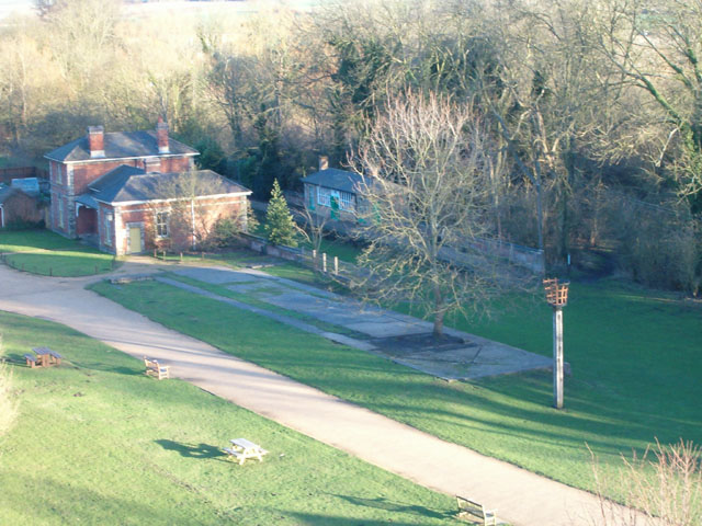 Old Station from Clare Castle - geograph.org.uk - 390180