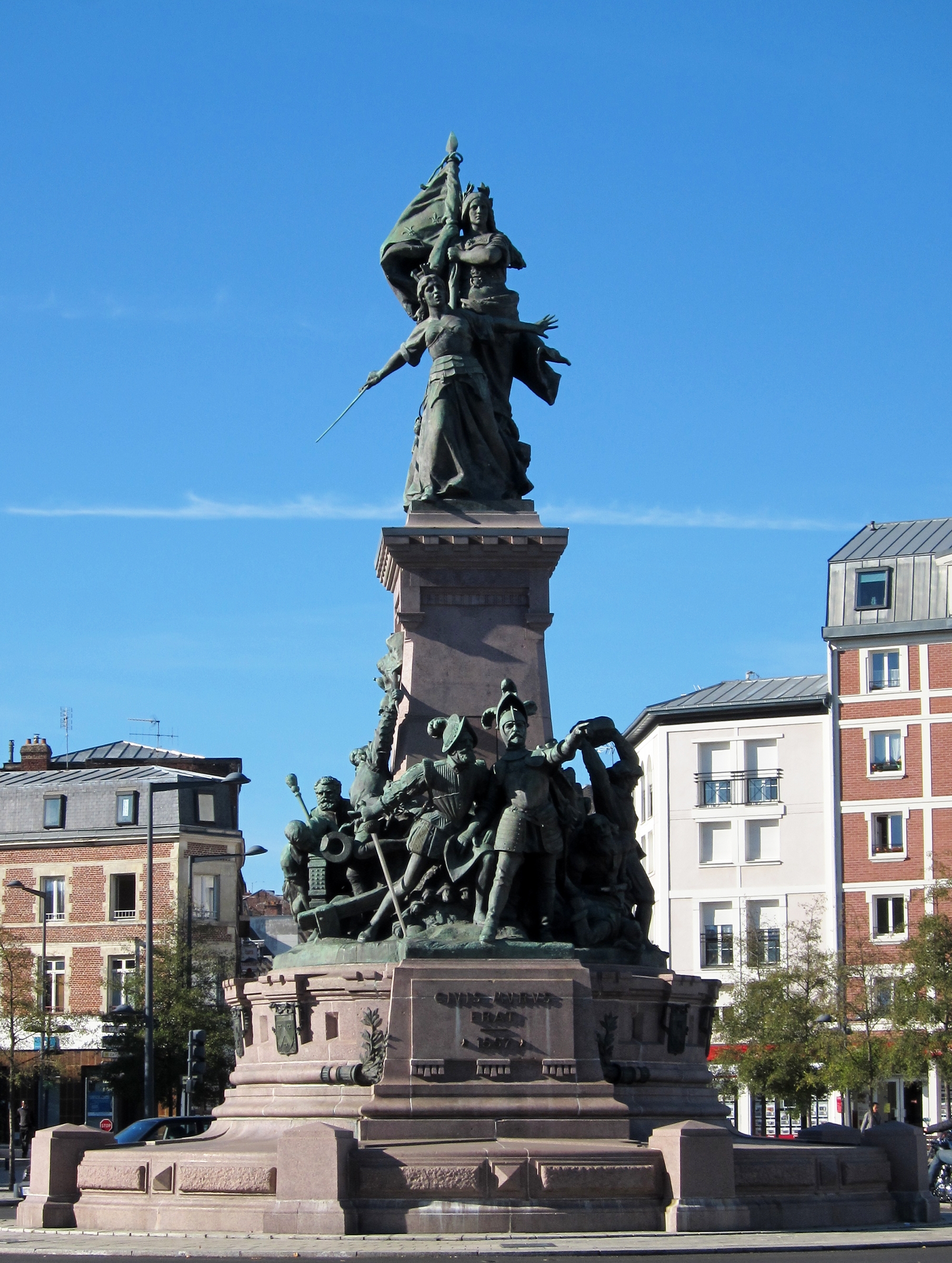 Le Monument de 1557  France Hauts-de-France Aisne Saint-Quentin 02100