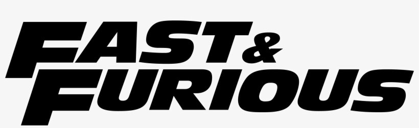 fast and furious logo font