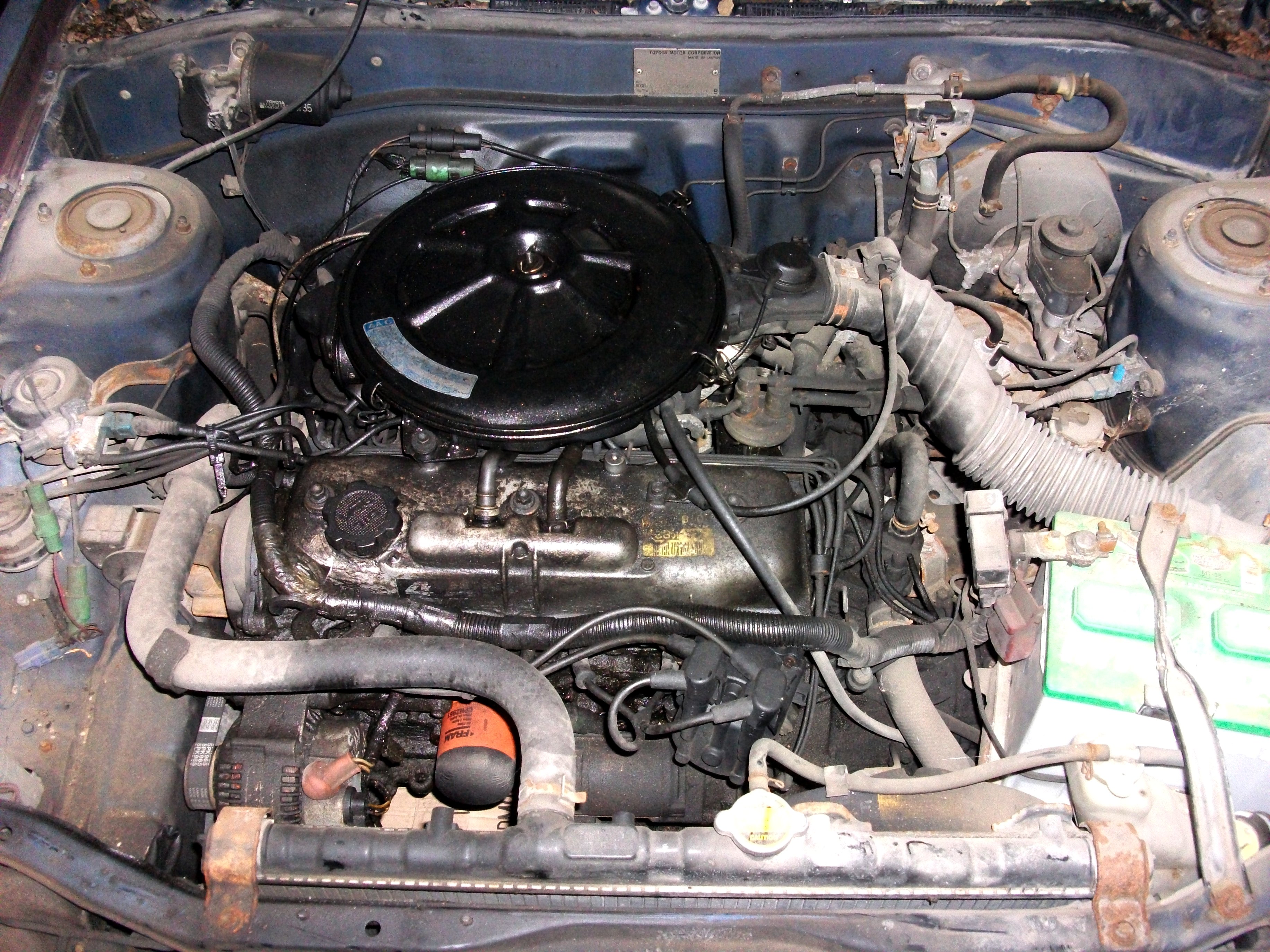 Двигатель Toyota 4A-FE