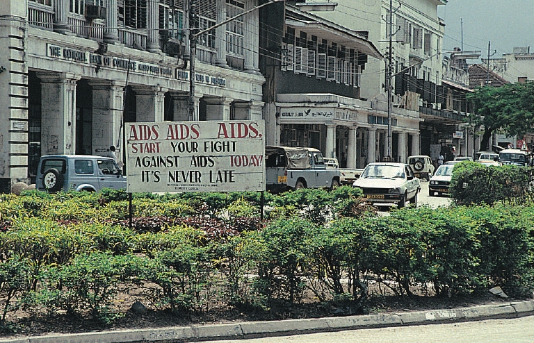 File:AIDS sign in Tanzania.jpeg