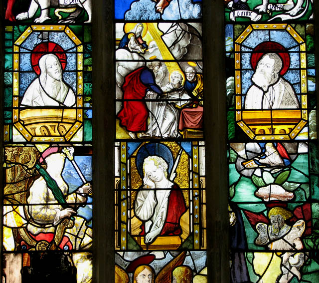 File:All Saints Church - east window detail - geograph.org.uk - 1361811.jpg