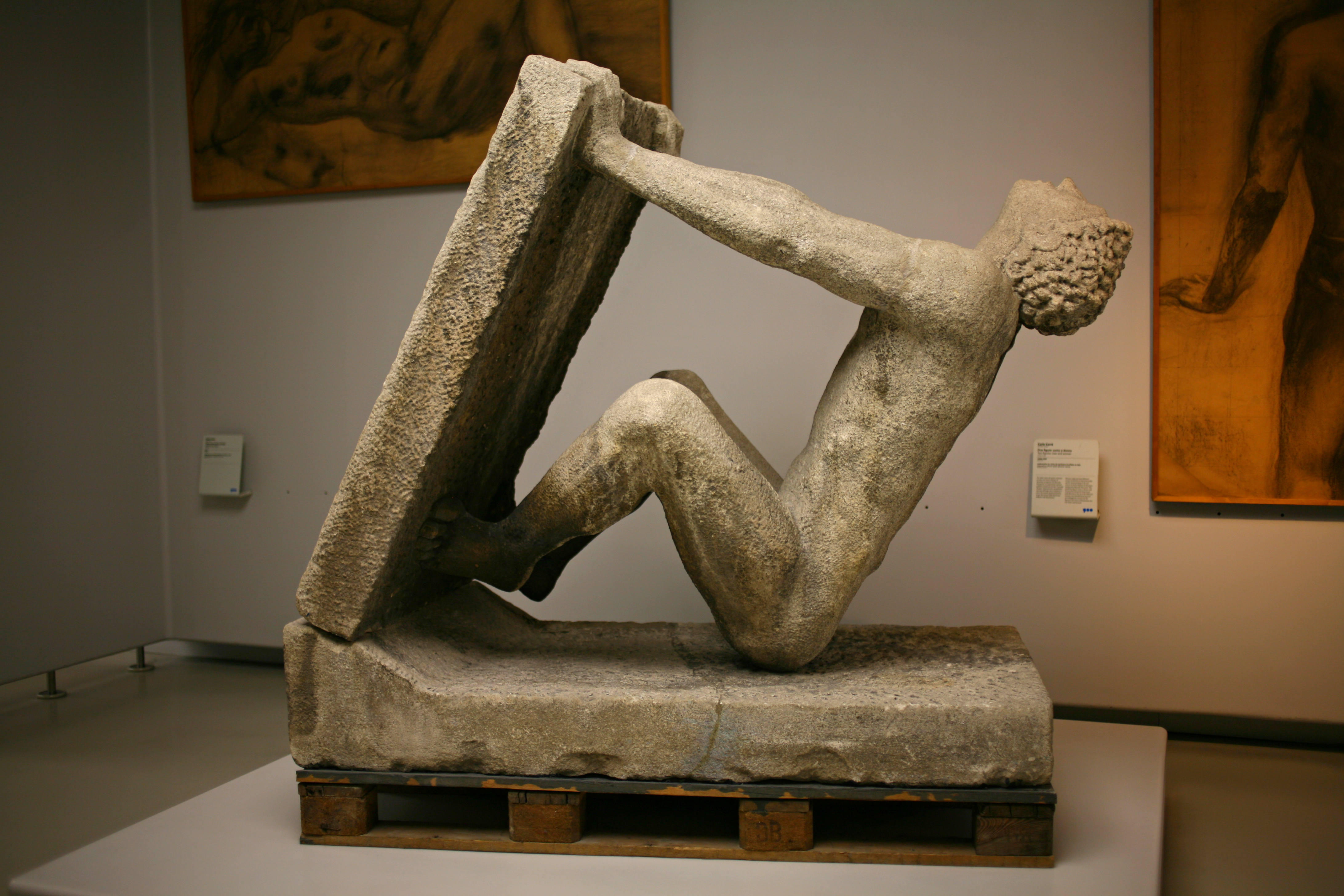 File:Arturo Martini, I morti di Bligny trasalirebbero (1935) Museo del Novecento di Milano.jpg - Wikipedia