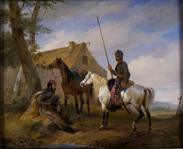 File:Cossack Outpost by Joseph Moerenhout Rijksdienst voor het Cultureel Erfgoed B187.jpg