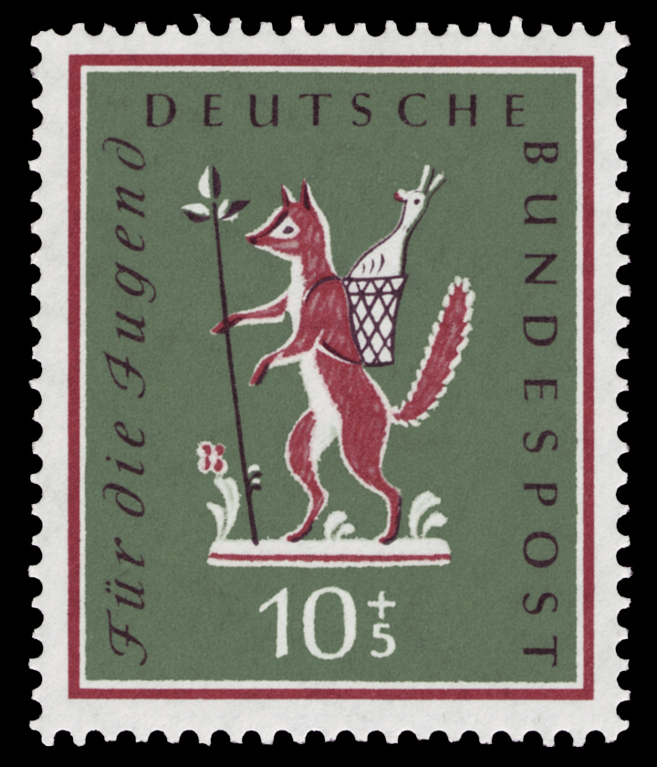 Briefmarken Jahrgang 1958 Der Deutschen Bundespost Wikiwand
