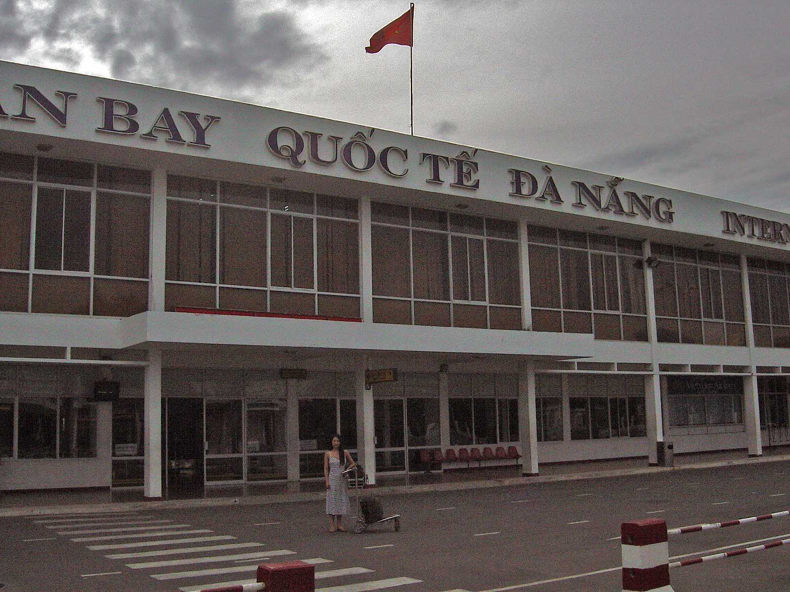 Entrada a l'aeroport de Da Nang