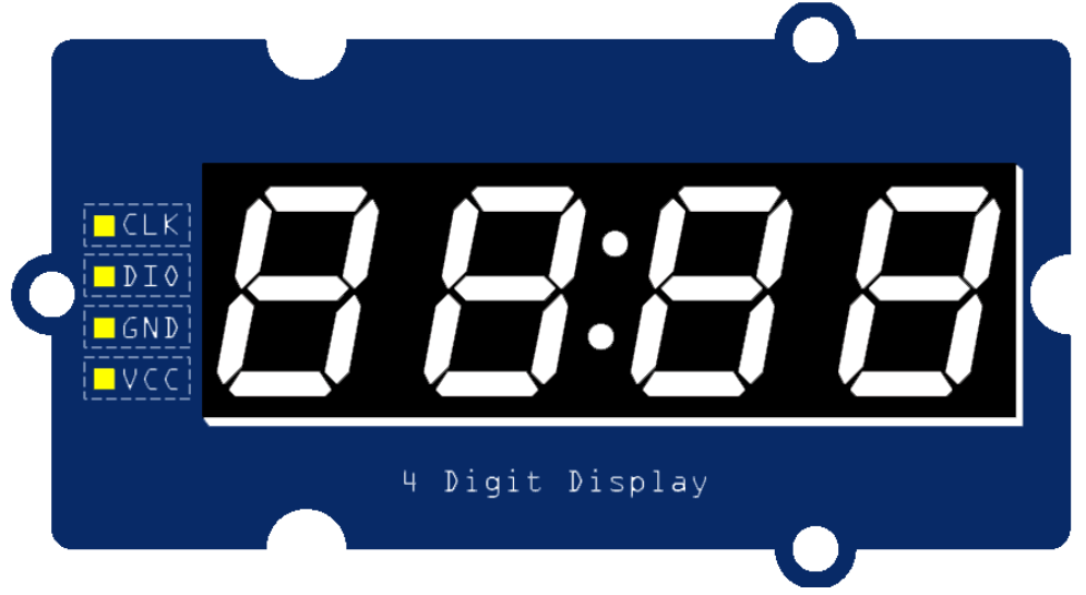 File display. Tm1637 микроконтроллер. Tm1637 распиновка. Tm1637 pinout. Grove - 4-Digit display.