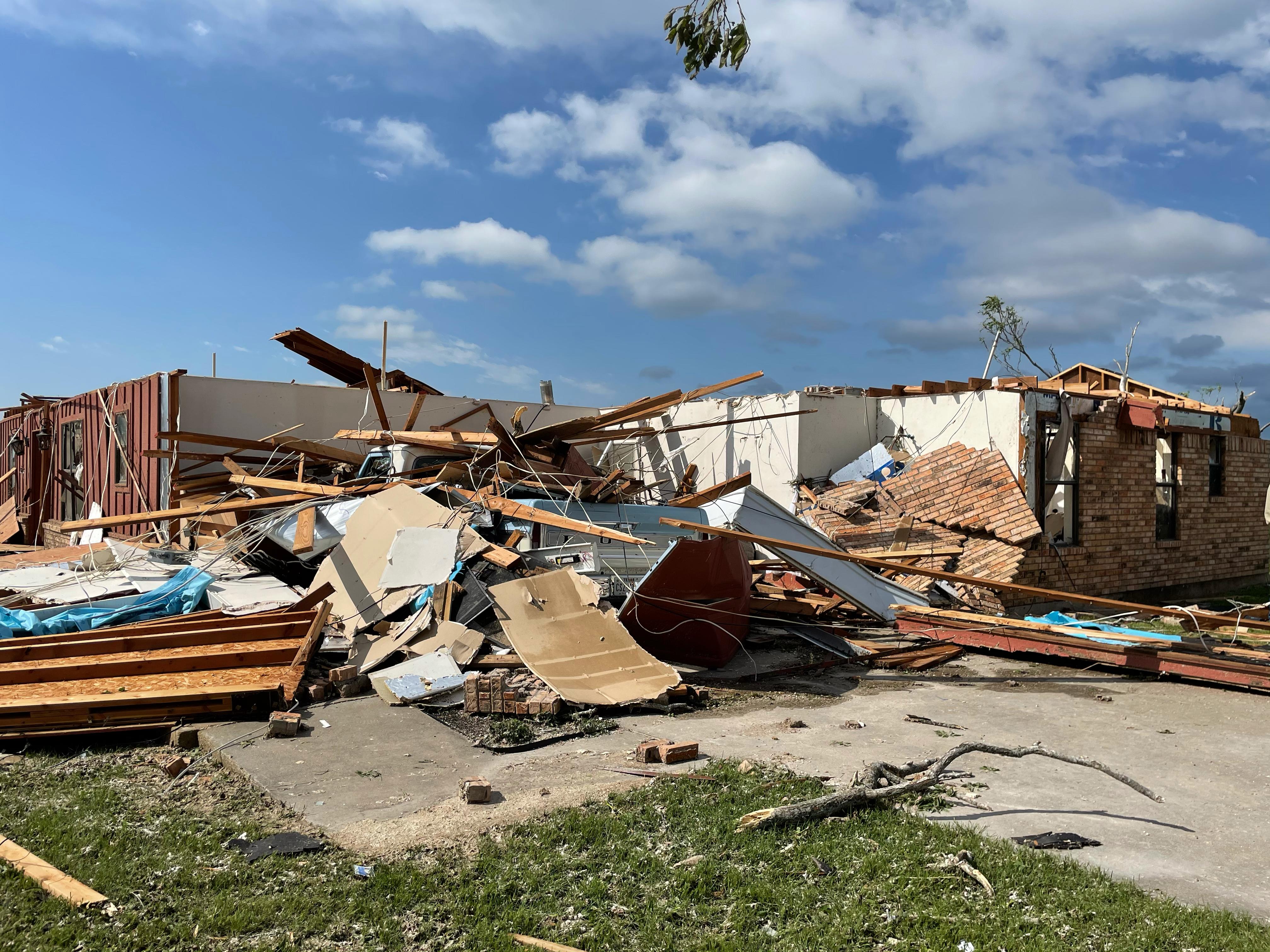 landspout tornado damage